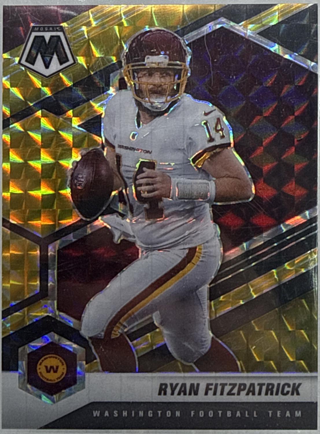 Ryan Fitzpatrick [Choice Black Gold Mosaic] #197