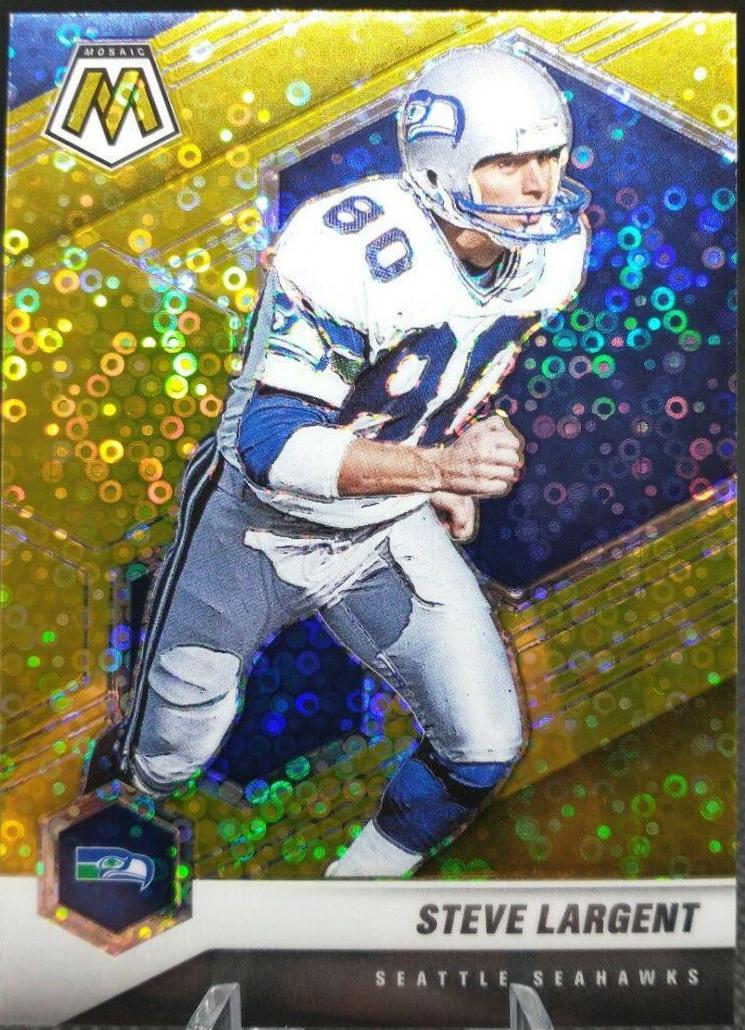 Steve Largent [Gold Mosaic] #180