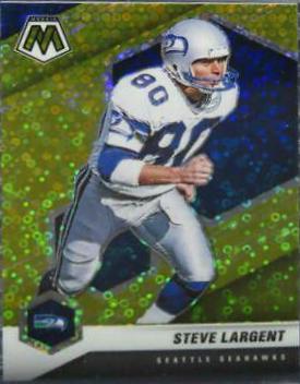 Steve Largent [No Huddle Gold Mosaic] #180
