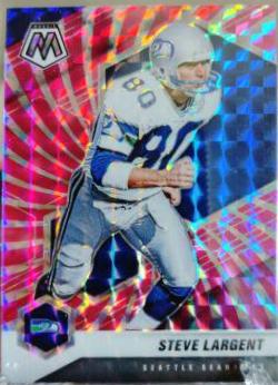 Steve Largent [Pink Swirl Mosaic] #180