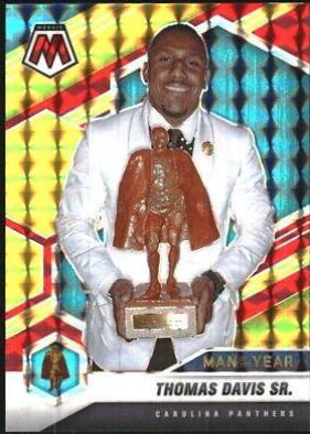 Thomas Davis Sr. [Choice Fusion Red & Yellow] #268