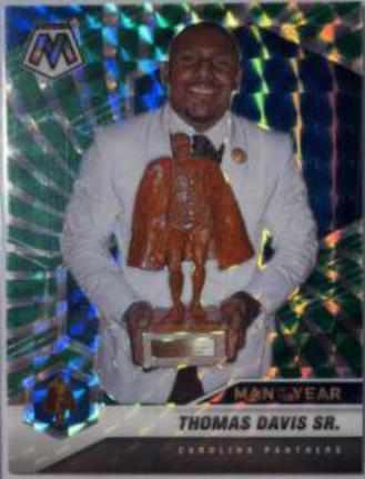 Thomas Davis Sr. [Green Swirl Mosaic] #268