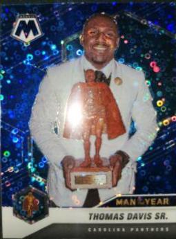 Thomas Davis Sr. [No Huddle Blue Mosaic] #268
