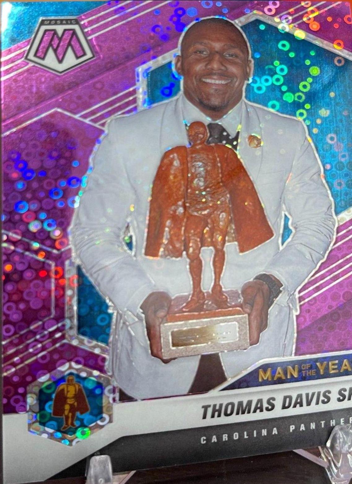 Thomas Davis Sr. [No Huddle Purple Mosaic] #268
