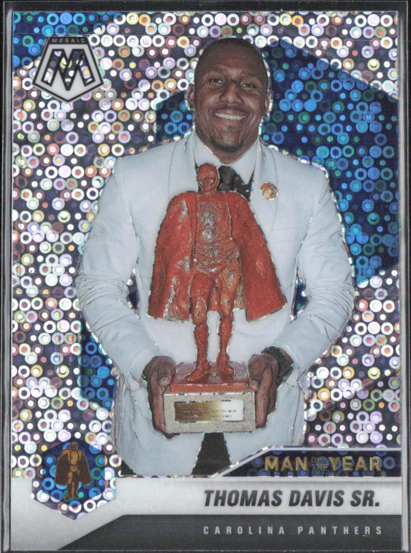 Thomas Davis Sr. [No Huddle Silver Mosaic] #268