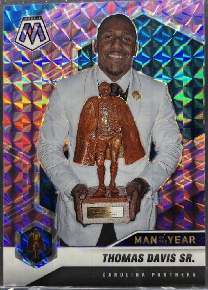 Thomas Davis Sr. [Purple Mosaic] #268