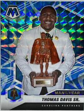 Thomas Davis Sr. [Reactive Blue Mosaic] #268
