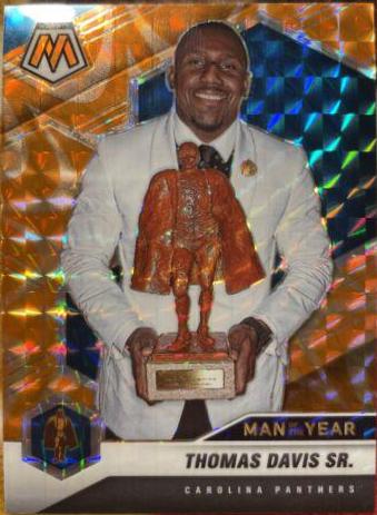 Thomas Davis Sr. [Reactive Orange Mosaic] #268