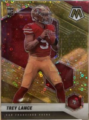 Trey Lance [No Huddle Gold Mosaic] #303