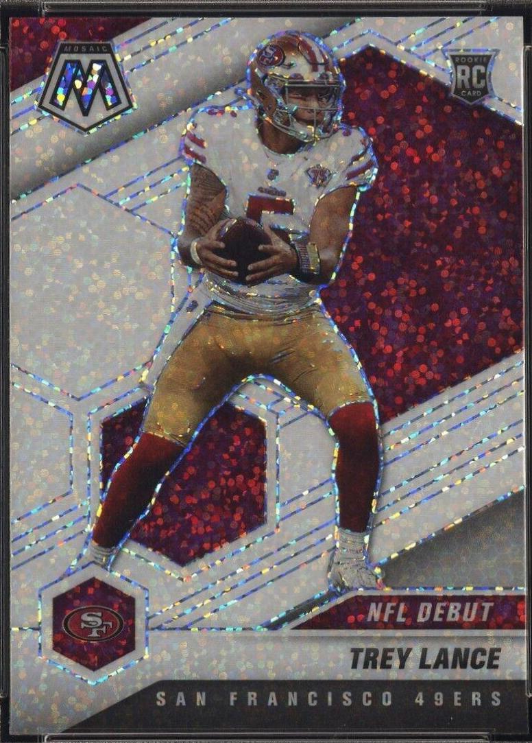 Trey Lance [White Sparkle] #244