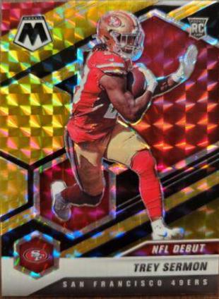 Trey Sermon [Choice Black Gold Mosaic] #255