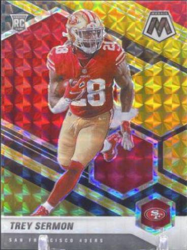 Trey Sermon [Choice Black Gold Mosaic] #324