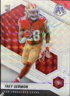 Trey Sermon [White Mosaic] #324