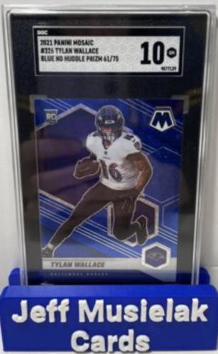 Tylan Wallace [No Huddle Blue Mosaic] #326
