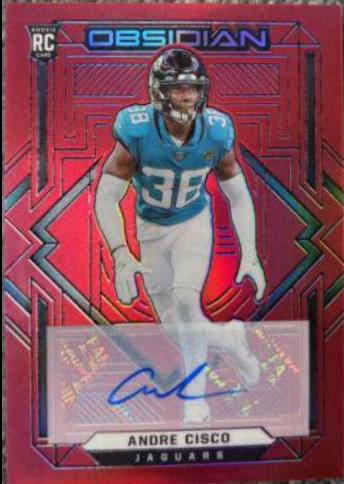 Andre Cisco [Autograph Red Flood] #189