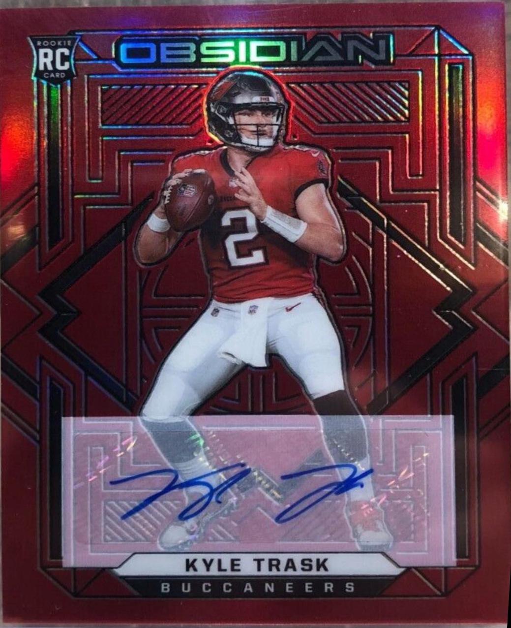 Kyle Trask [Autograph Red Flood] #107