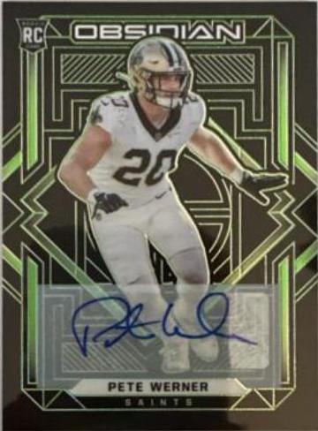 Pete Werner [Autograph Green] #187