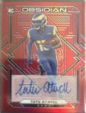 Tutu Atwell [Autograph Red Flood] #122