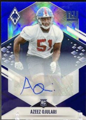 Azeez Ojulari [Blue Autograph] #165