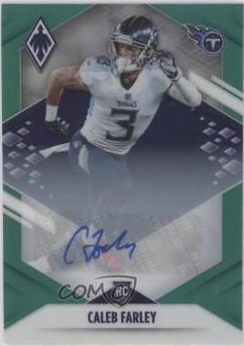 Caleb Farley [Green Autograph] #151