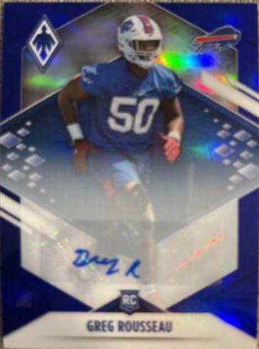 Greg Rousseau [Blue Autograph] #155