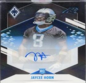 Jaycee Horn [Black Autograph] #144