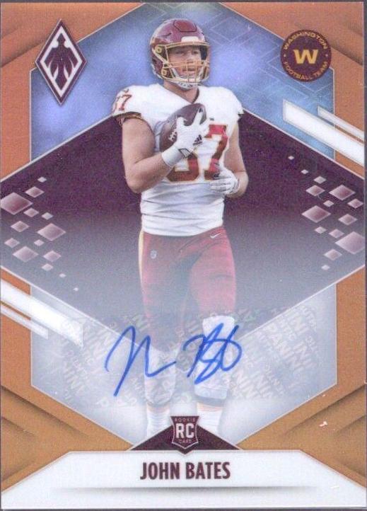 John Bates [Orange Autograph] #192