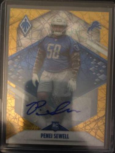 Penei Sewell [Lazer Autograph] #143