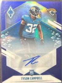 Tyson Campbell [Blue Autograph] #158