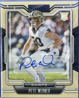 Pete Werner [Blue Signature] #166