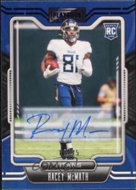 Racey McMath [Blue Signature] #192