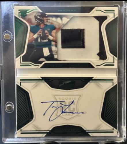 Trevor Lawrence [Jersey Autograph Green] #201