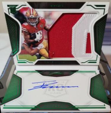 Trey Sermon [Jersey Autograph Green] #229