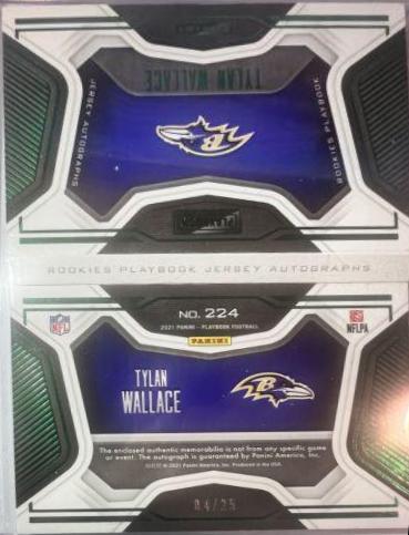 Tylan Wallace [Jersey Autograph Green] #224