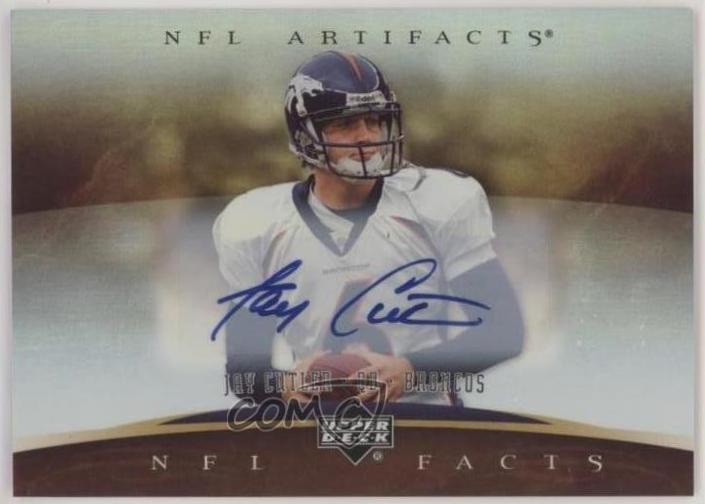 Jay Cutler [Autograph] #NF-CU