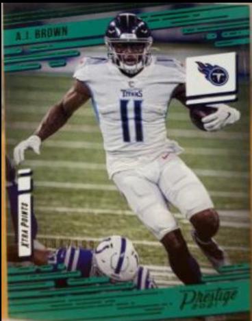 A. J. Brown [Xtra Points Green] #176