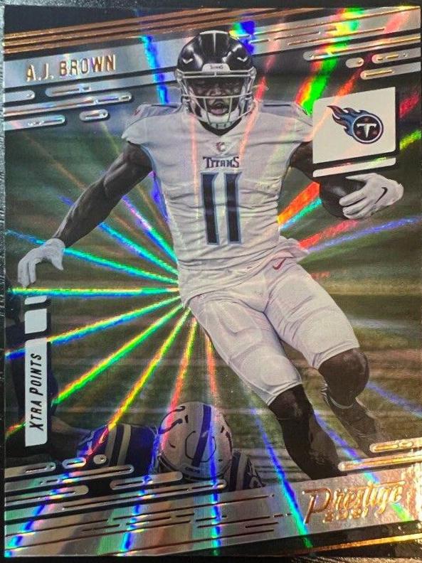 A. J. Brown [Xtra Points Sunburst] #176
