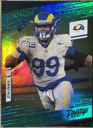 Aaron Donald [Xtra Points Premium Green] #99