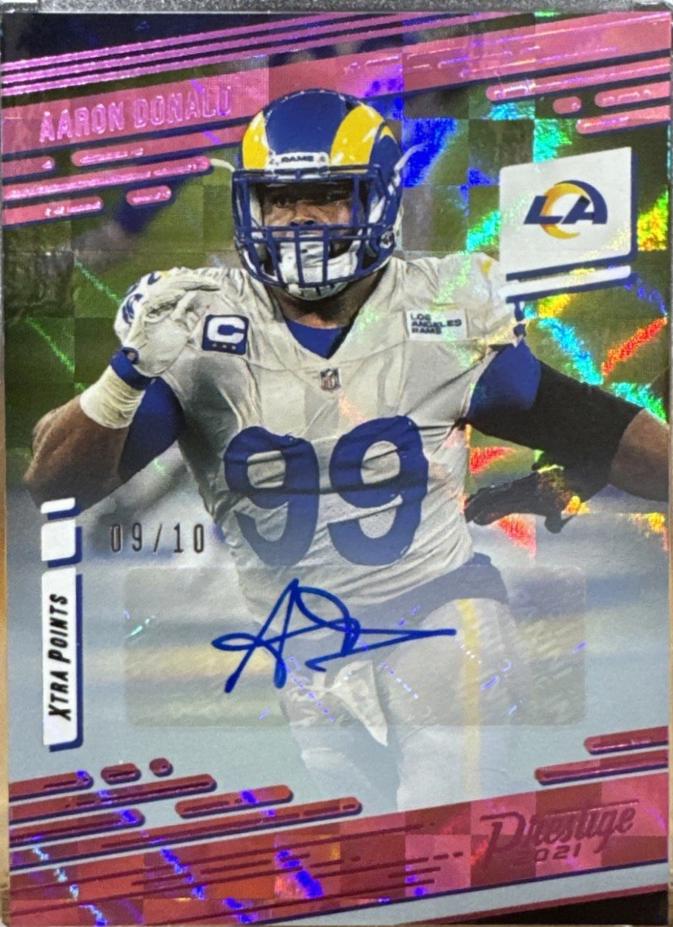 Aaron Donald [Xtra Points Signature Premium Pink] #99