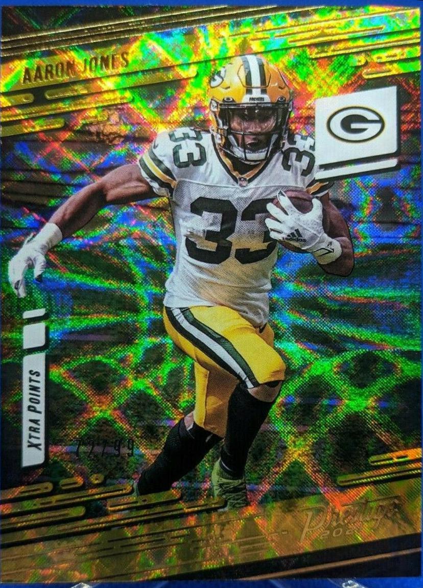 Aaron Jones [Xtra Points Gold] #105