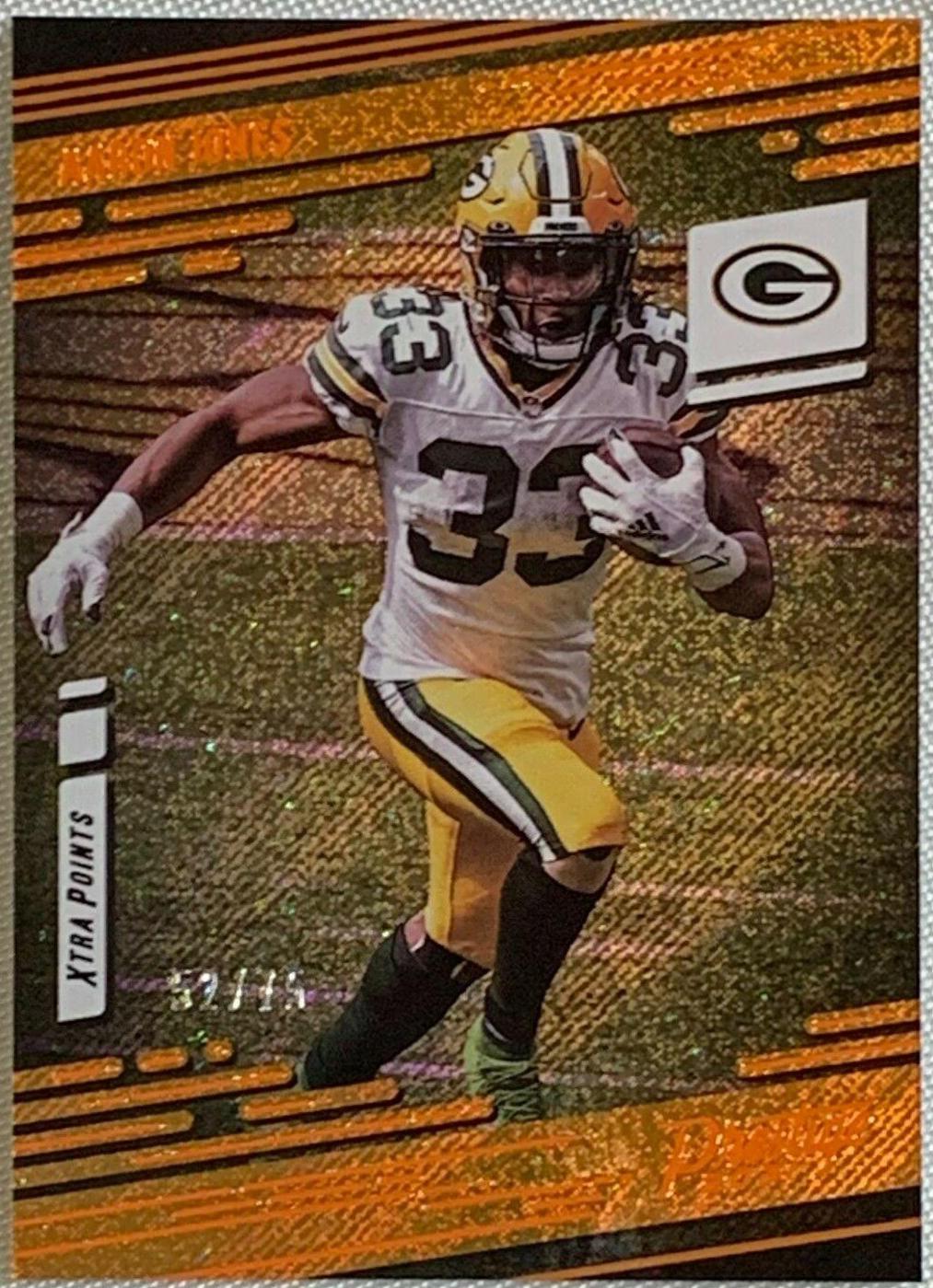Aaron Jones [Xtra Points Orange] #105