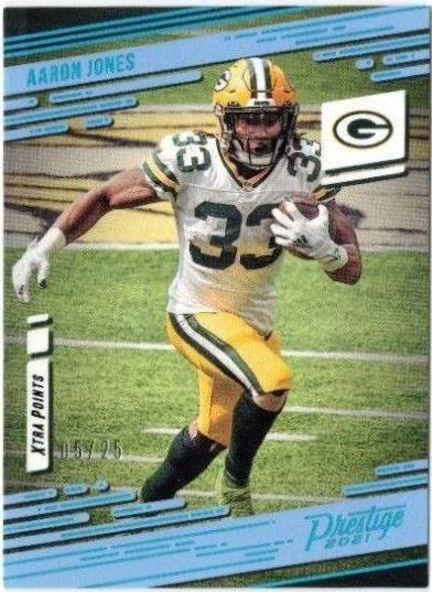 Aaron Jones [Xtra Points Platinum] #105