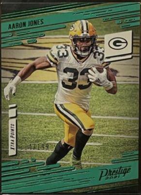 Aaron Jones [Xtra Points Premium Green] #105
