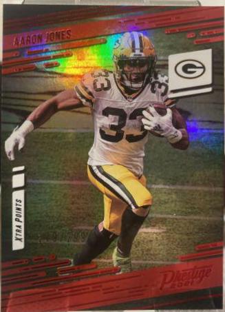 Aaron Jones [Xtra Points Red] #105
