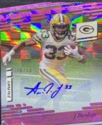 Aaron Jones [Xtra Points Signature Premium Pink] #105