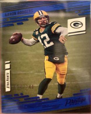 Aaron Rodgers [Xtra Points Blue] #104