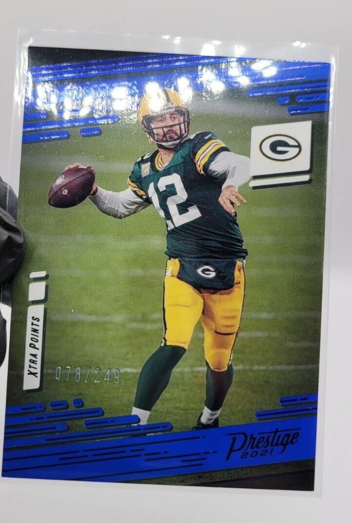 Aaron Rodgers [Xtra Points Premium Blue] #104