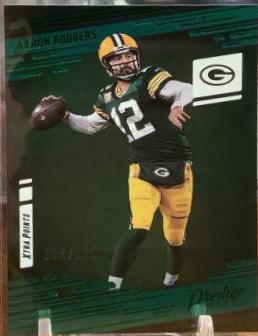 Aaron Rodgers [Xtra Points Premium Green] #104