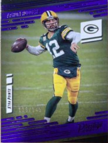Aaron Rodgers [Xtra Points Purple] #104