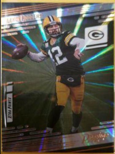Aaron Rodgers [Xtra Points Sunburst] #104